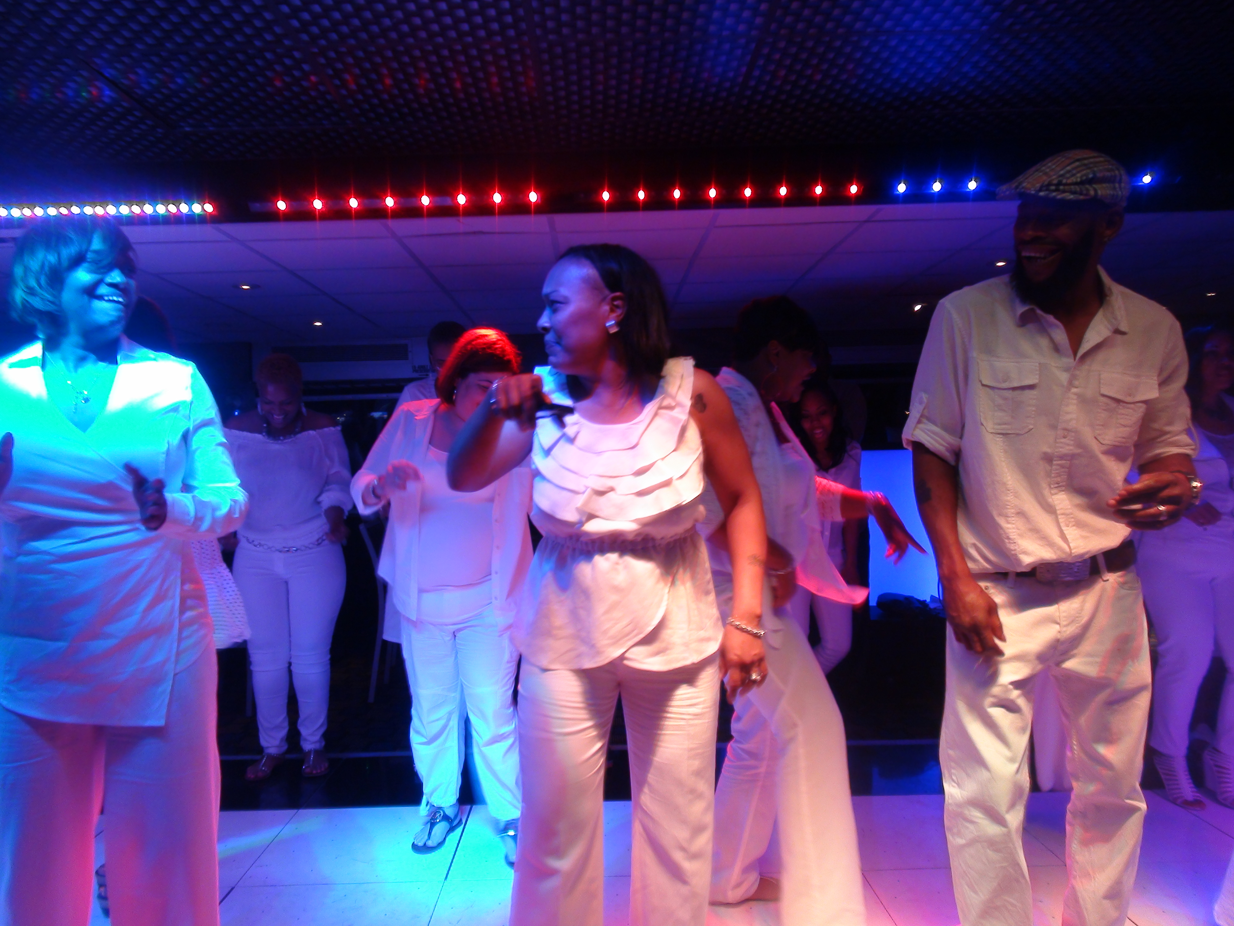 Lady B's All-White Memorial Day Party on the Spirit of Philadelphia