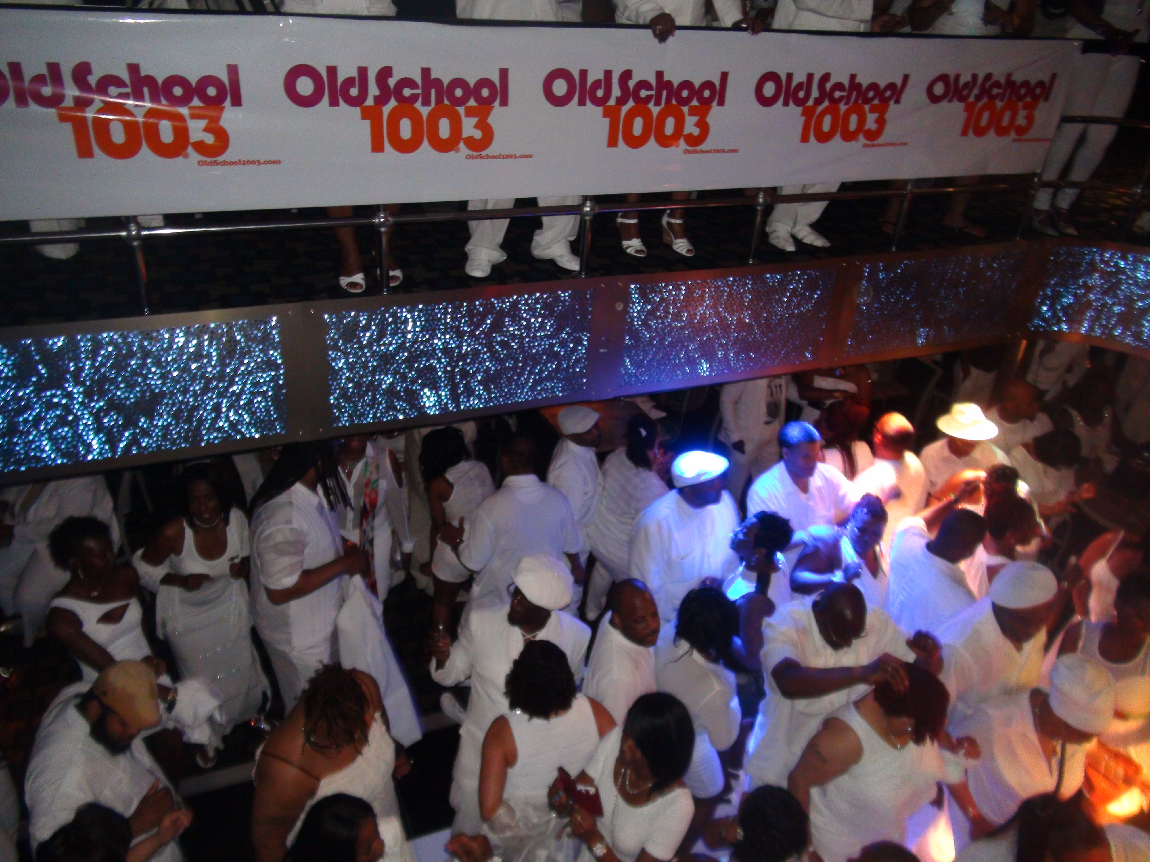 Lady B's All-White Memorial Day Party on the Spirit of Philadelphia