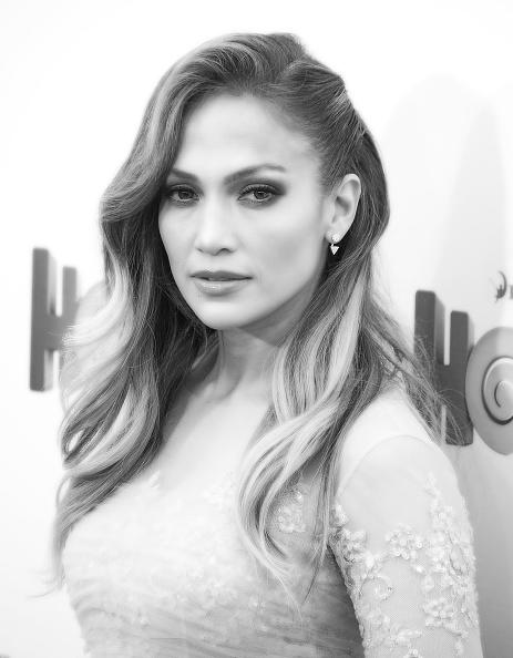 Celebrities In Black & White: Jennifer Lopez