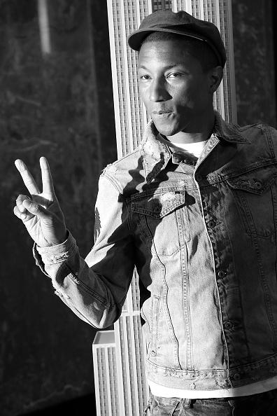 Pharrell Williams at the Empire State Building
