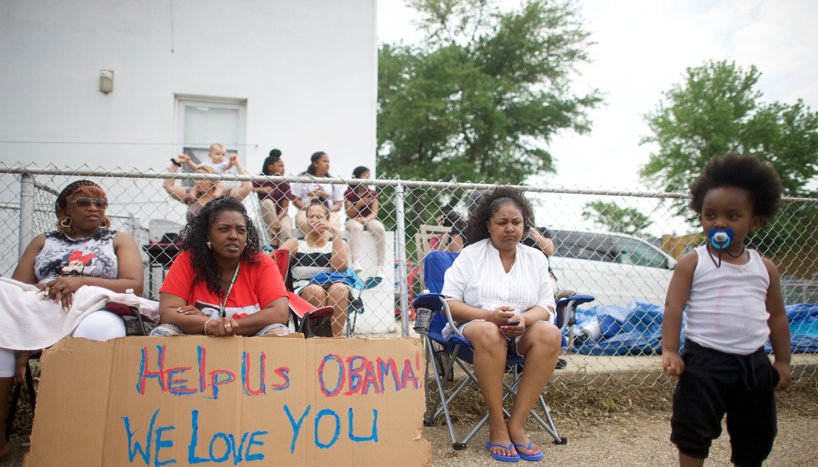 Obama In Camden New Jersey