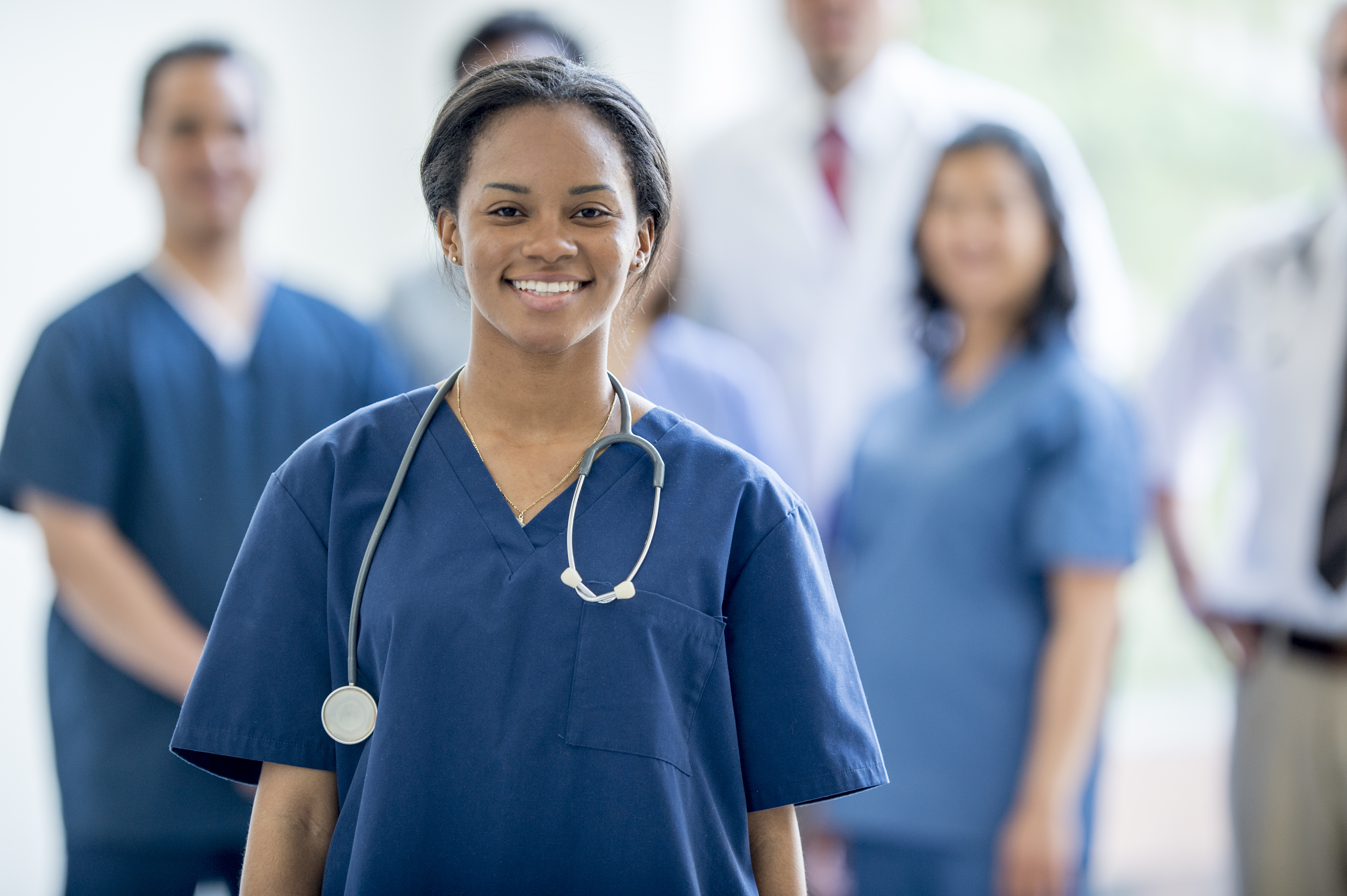 Nurses in a Hospital