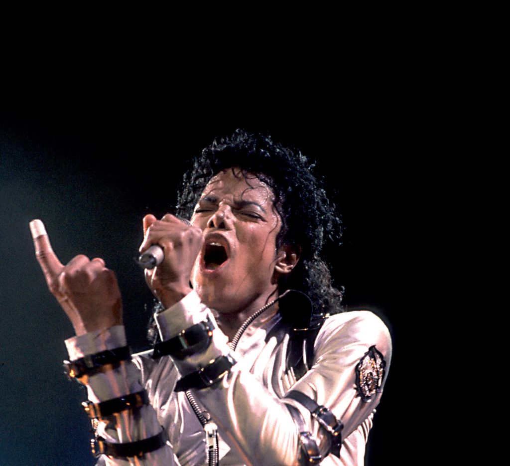 Michael Jackson At The Rosemont Horizon