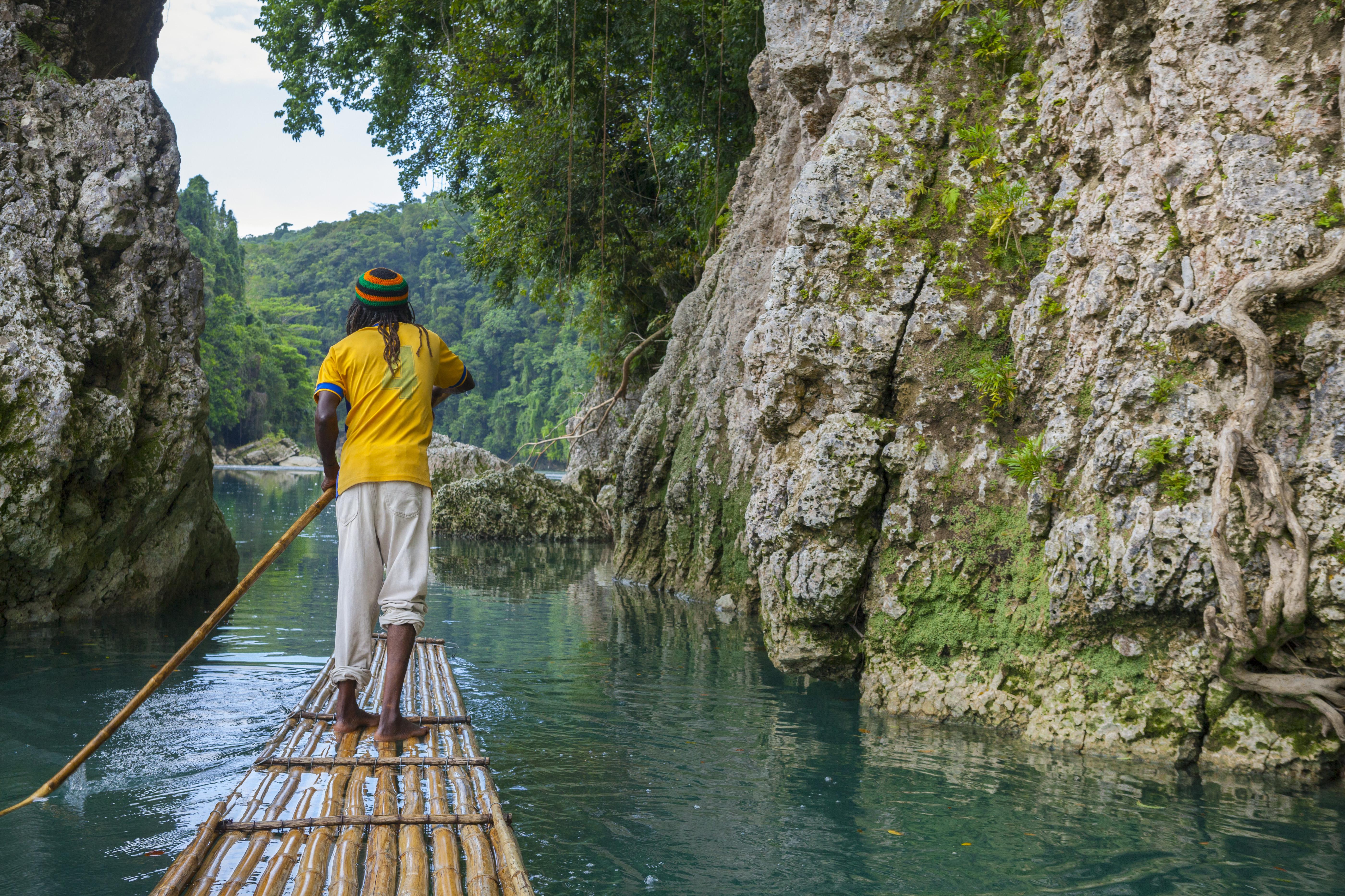 Caribbean, Jamaica, Portland Parish, Port Antonio, Rio Grande Rafting