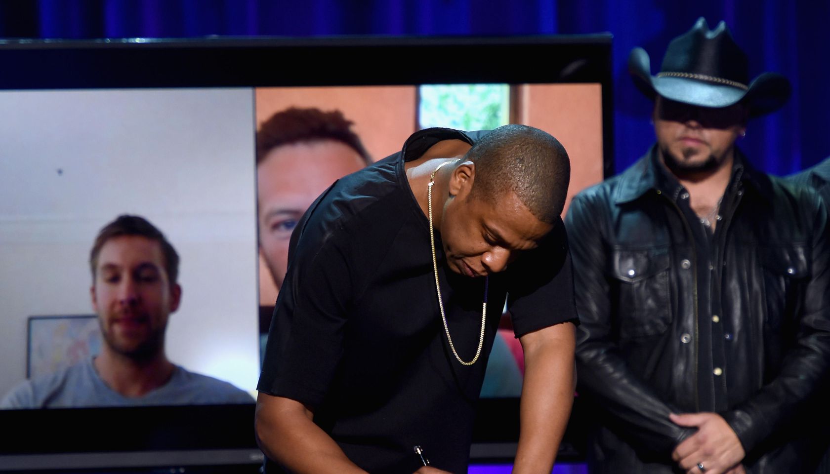 Jay Z, Rihanna, Nicki Minaj, Beyonce and more at the TIDAL Music Launch