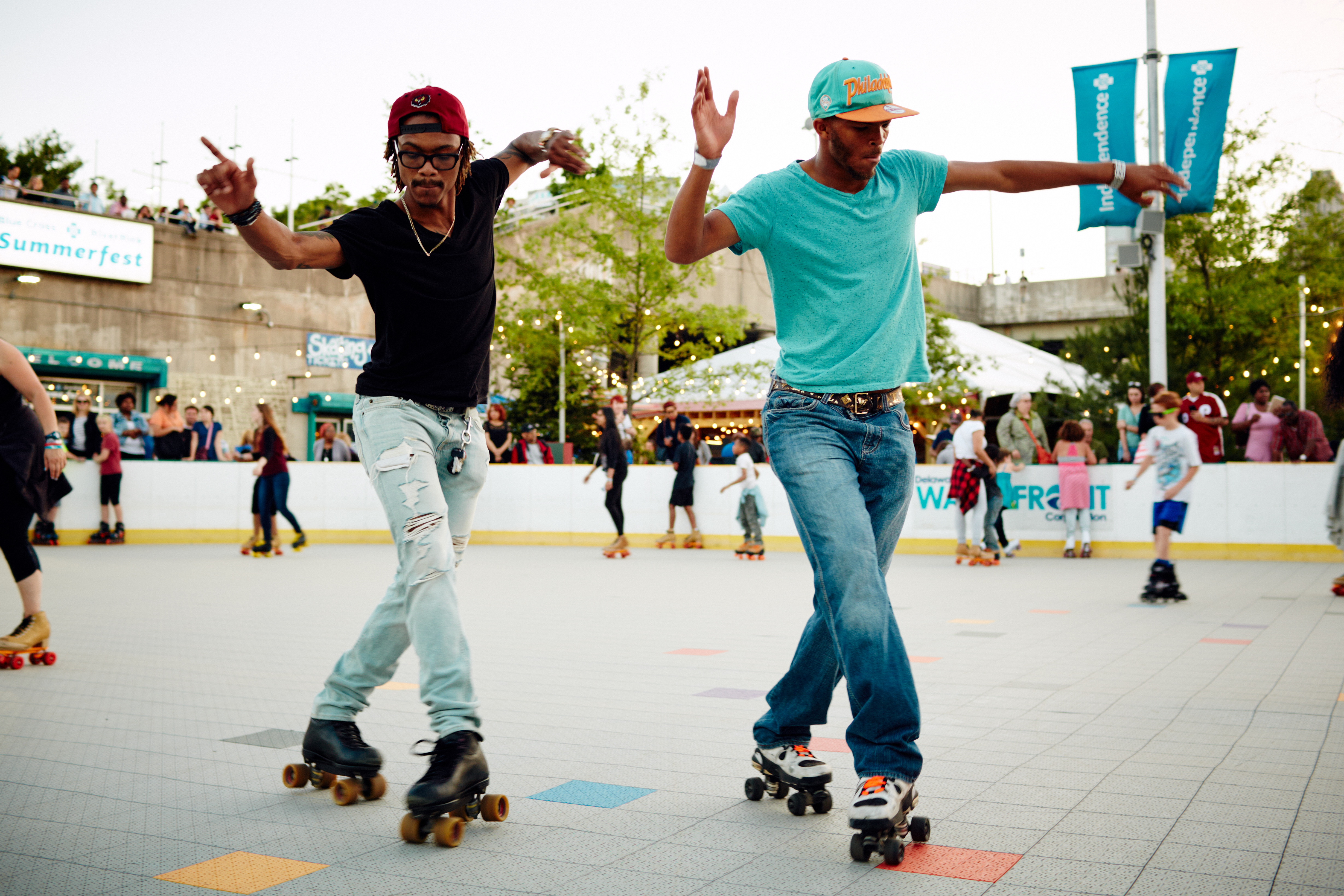 Delaware River Rink SKATERS