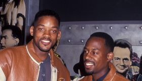 Will Smith and Martin Lawrence Present Memoriabilias from their Movie 'Bad Boys' to Planet Hollywood