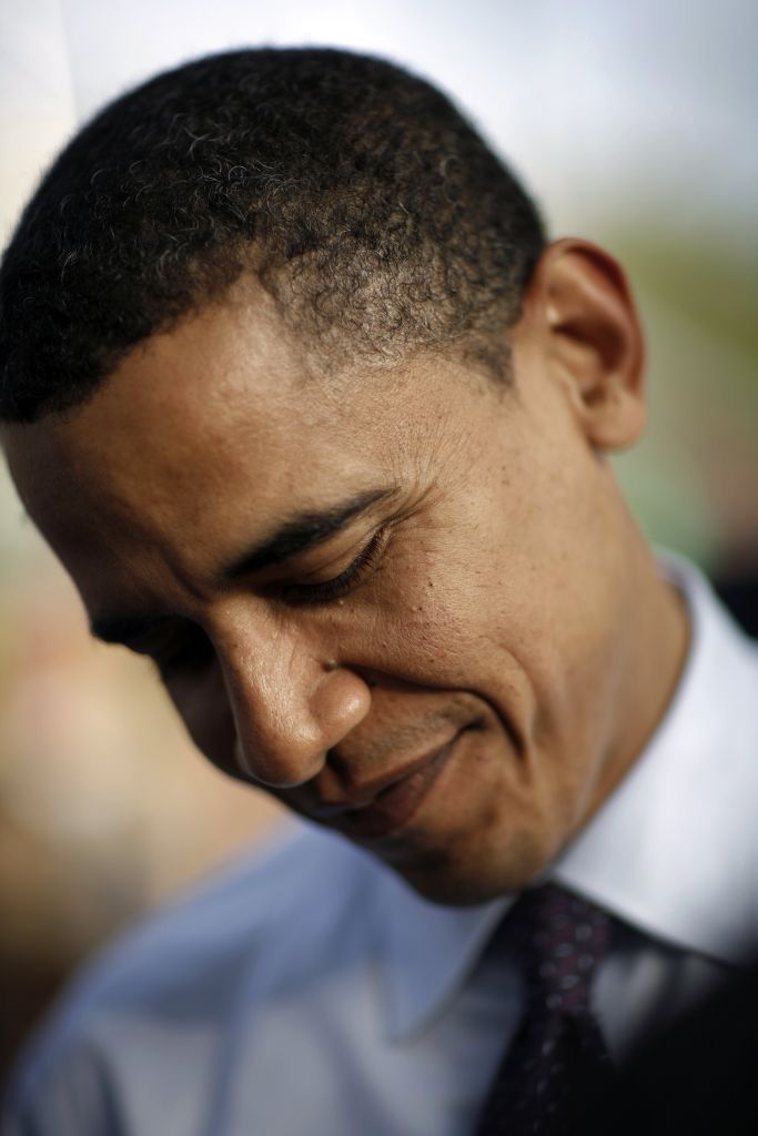 Barack Obama Campaigns In Texas