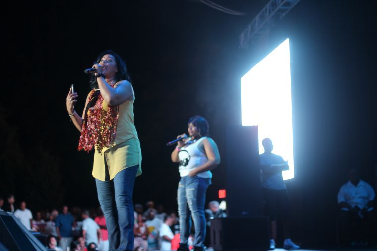 Lady B At The Basement Party 2016