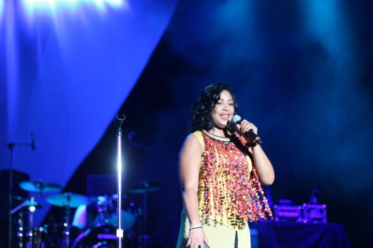 Lady B At The Basement Party 2016