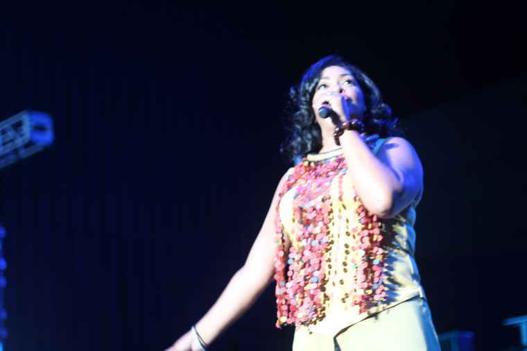 Lady B At The Basement Party 2016