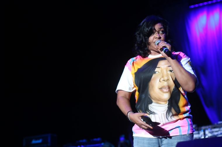 Lady B At The Basement Party 2016