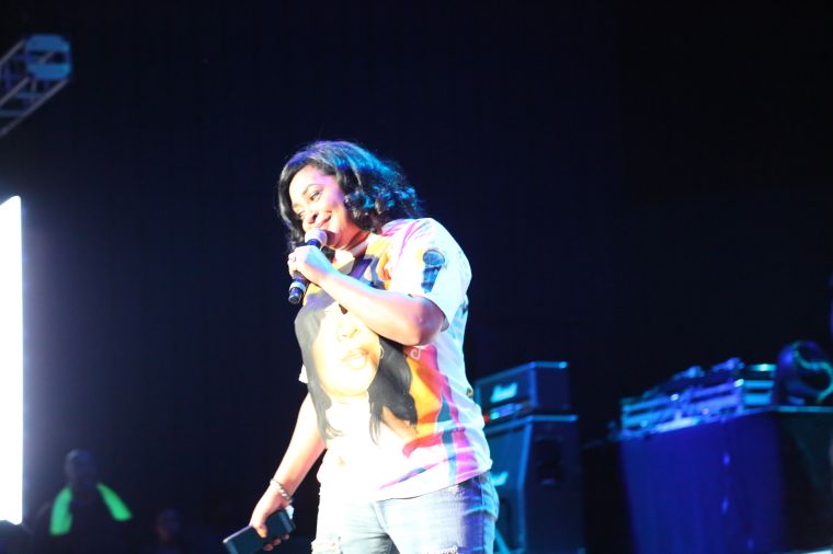 Lady B At The Basement Party 2016