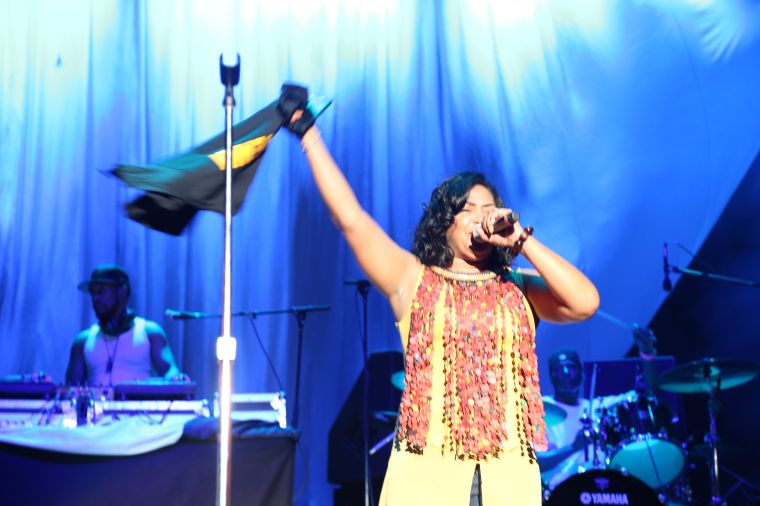 Lady B At The Basement Party 2016