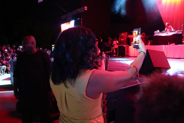 Lady B At The Basement Party 2016