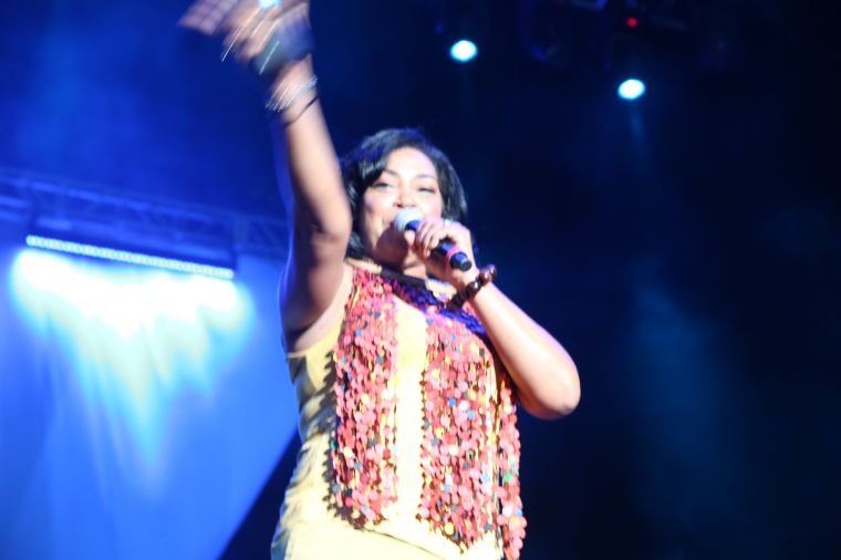 Lady B At The Basement Party 2016