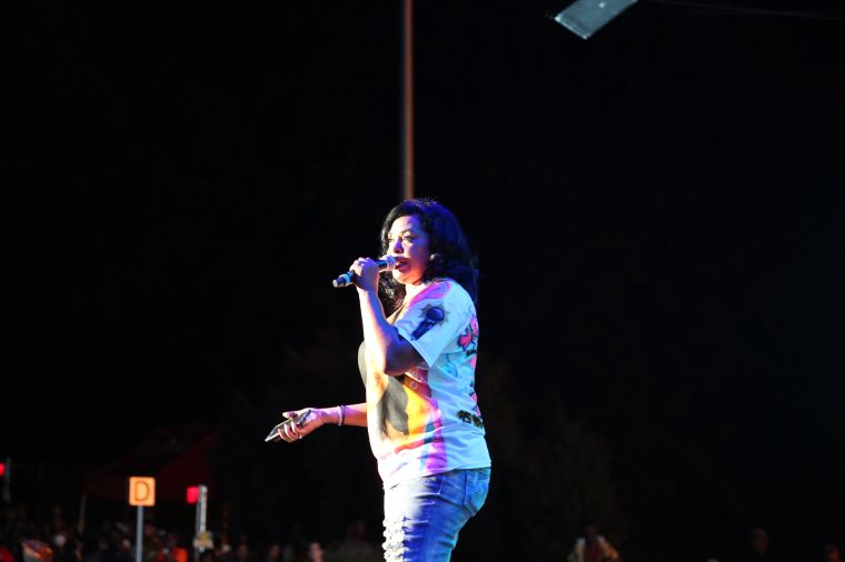 Lady B At The Basement Party 2016