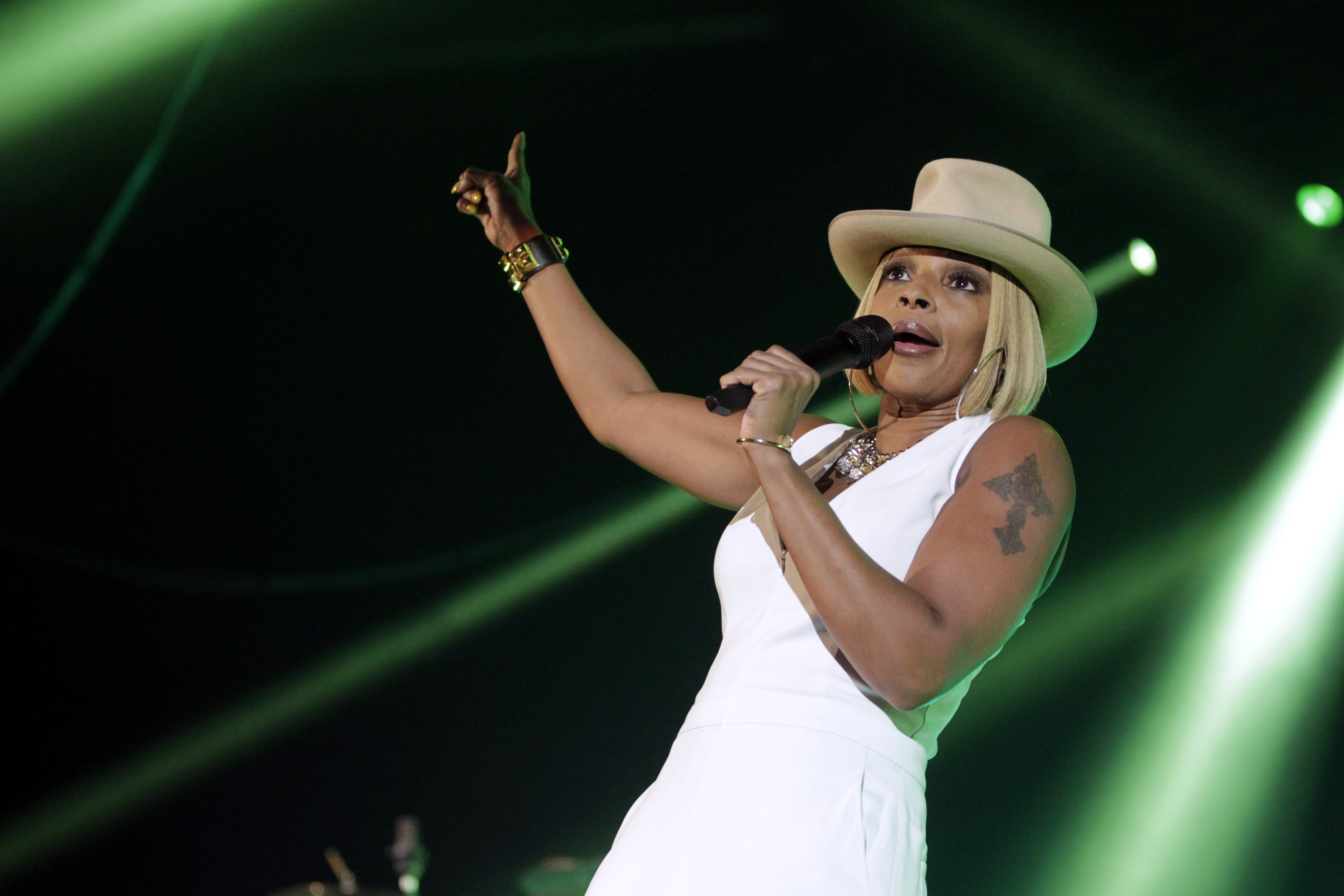 Amerikanische Rhythm and Blues-Sängerin Mary J. Blige gastiert auf ihrer 'The London Sessions'-Tour in der Mitsubishi Electric Halle Düsseldorf