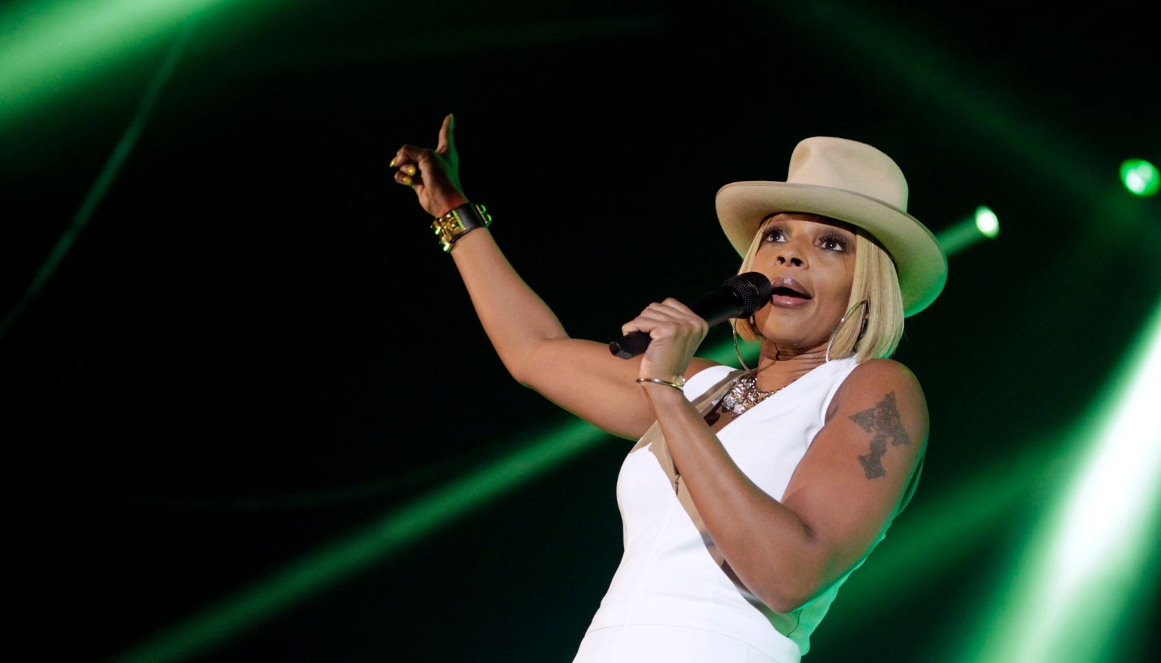 Amerikanische Rhythm and Blues-Sängerin Mary J. Blige gastiert auf ihrer 'The London Sessions'-Tour in der Mitsubishi Electric Halle Düsseldorf