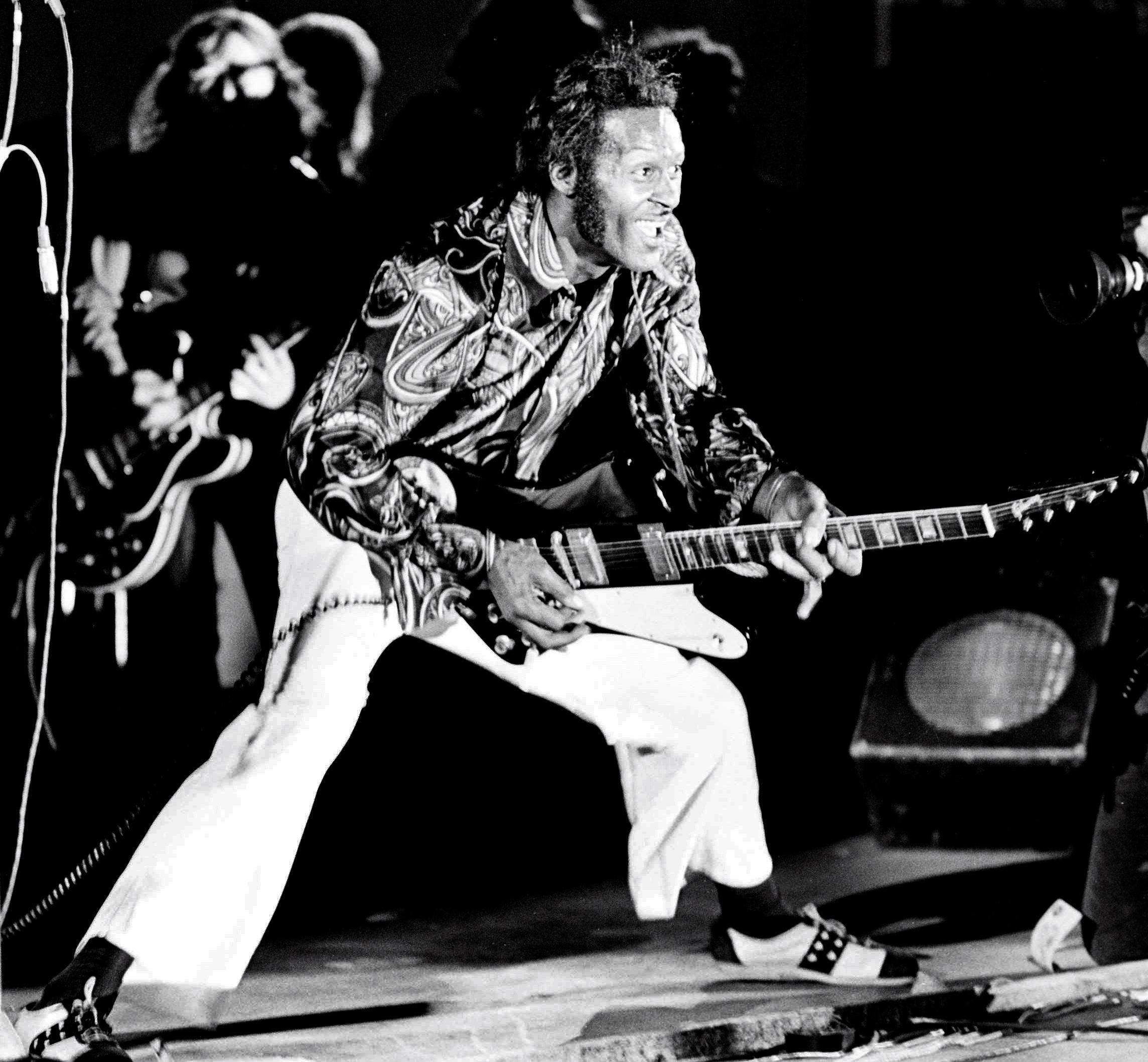 Chuck Berry Performs In Holland