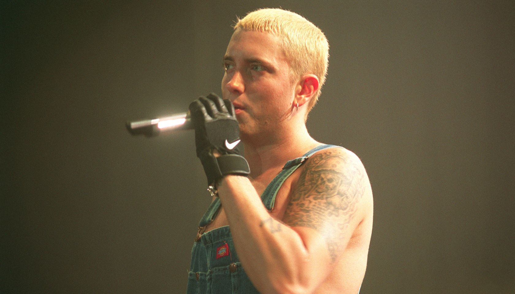 EMINEM IN CONCERT AT THE LONDON ARENA