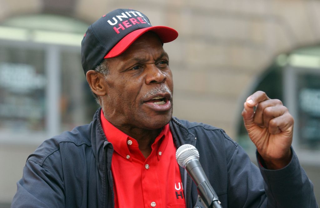 USA - May Day - Danny Glover at New York Rally