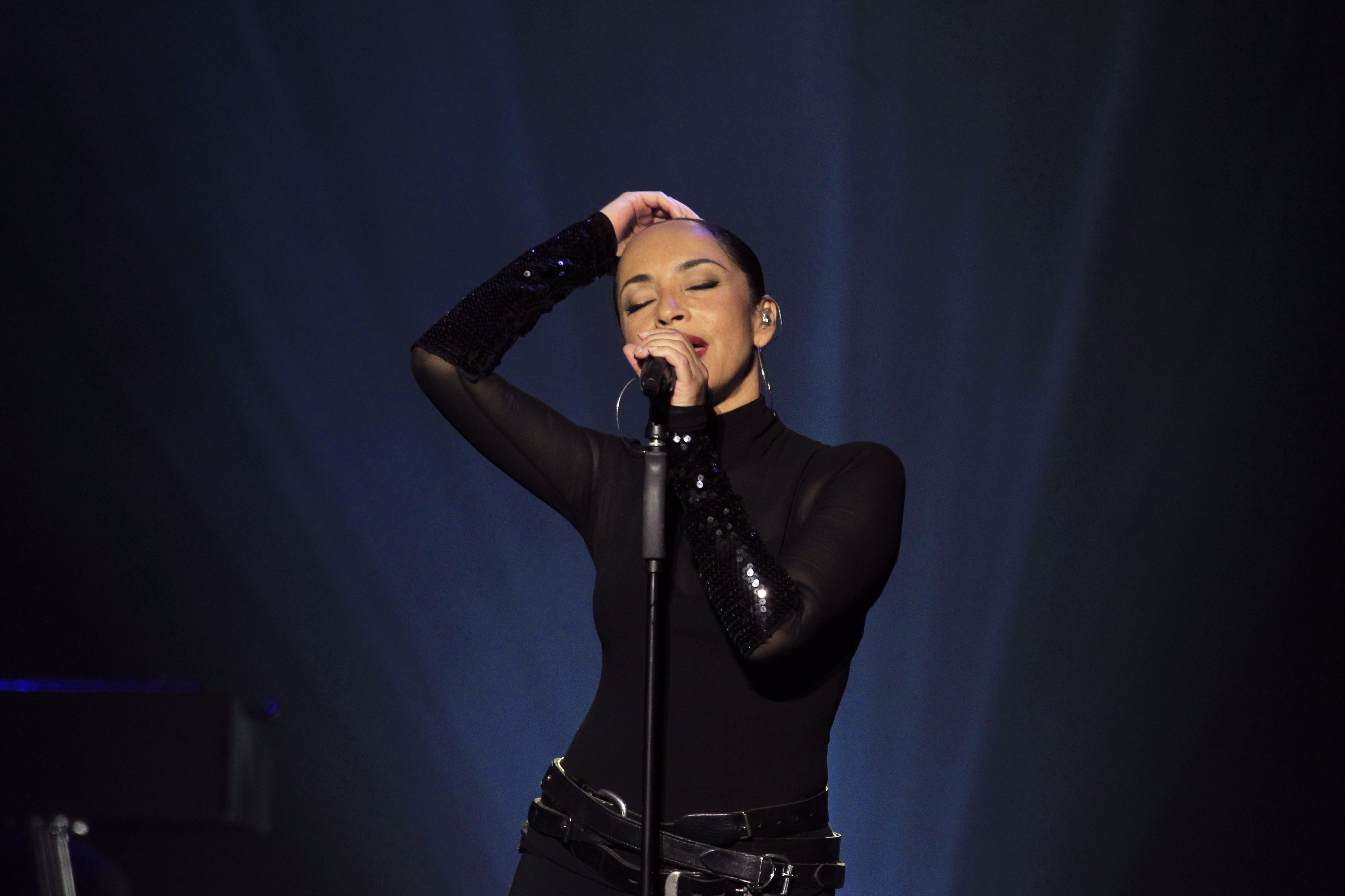 Adu, Sade - Singer, Soul/R&B, UK/Nigeria - performing in Cologne, Germany, Lanxess Arena (Koelnarena)