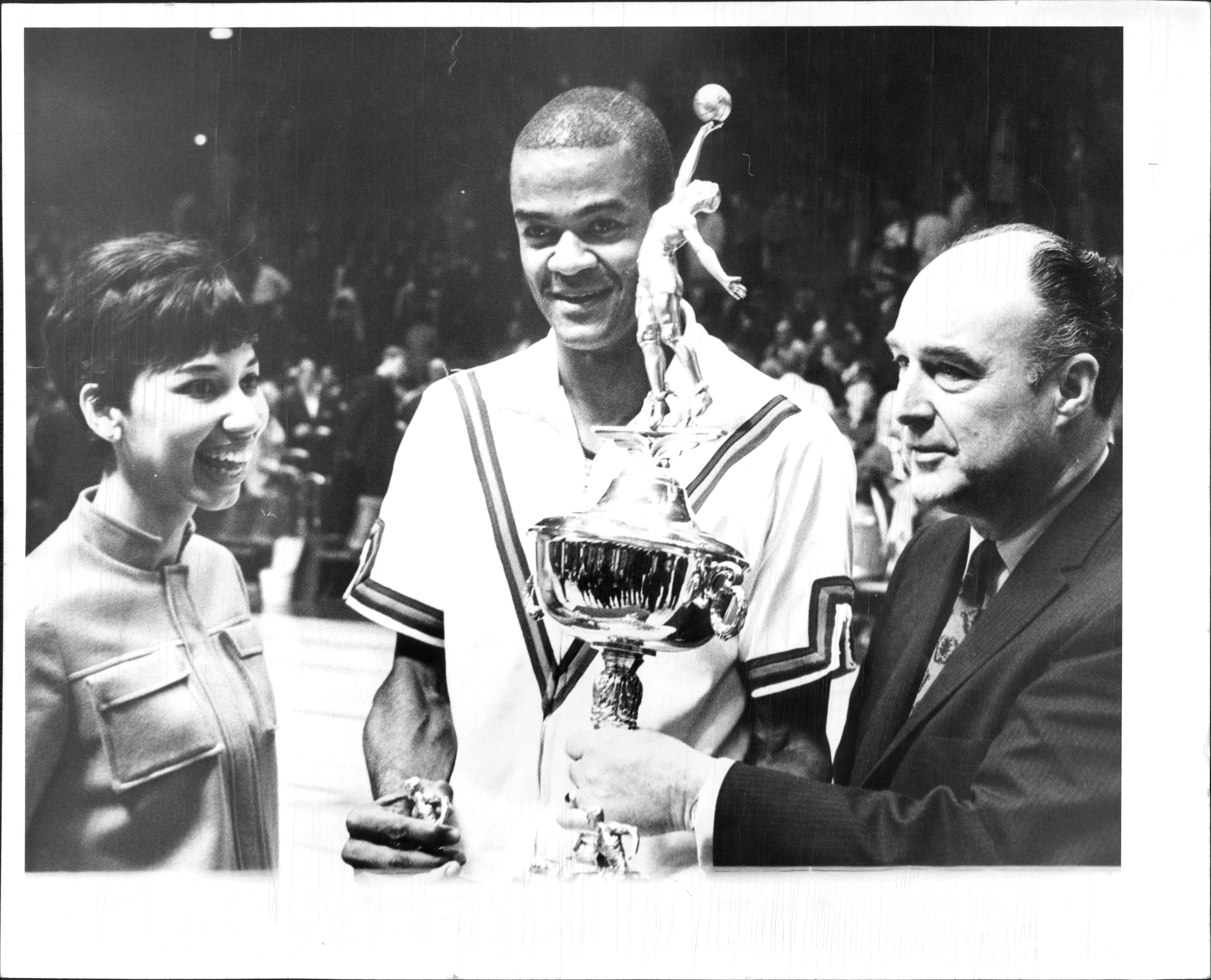 Hal Greer Wins All-Star Game's Most Valuable Player Award