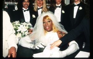 Dennis Rodman At Book Signing