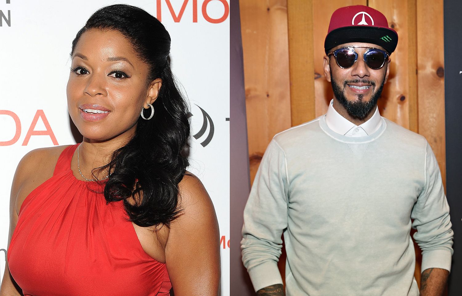 Mashonda and Swizz Beatz