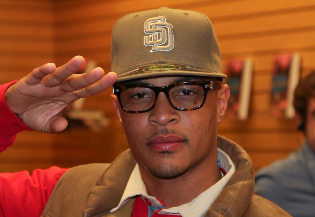 Rapper T.I. Harris Signs Copies Of His New Book 'Power & Beauty'