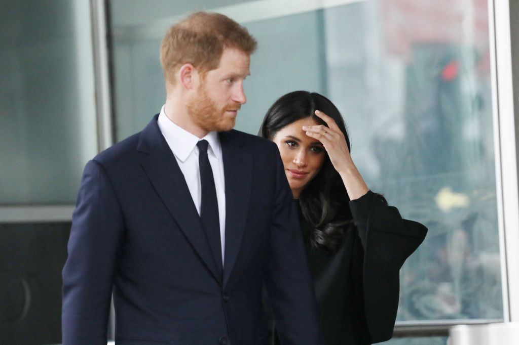 Prince Harry and Meghan Markle visit Newzealand House