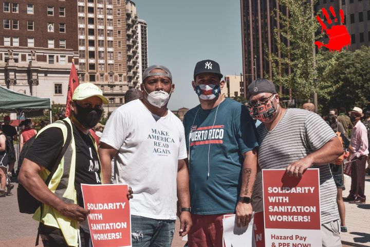 Philly Sanitation Workers Rally Photos June 9th 2020