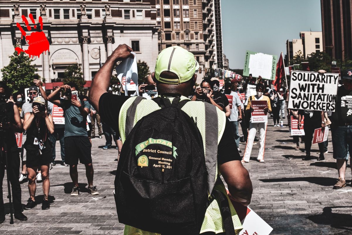 Philly Sanitation Workers Rally Photos June 9th 2020