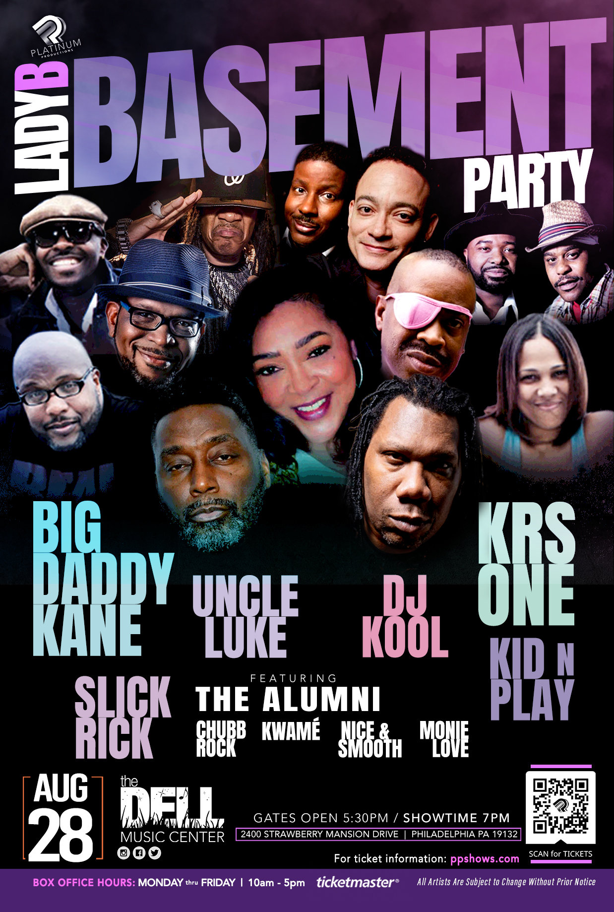 Lady B Basement Party