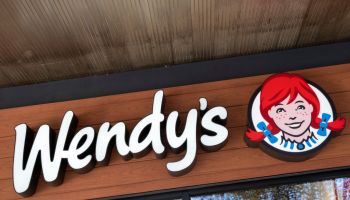 Sign For Fast Food Brand Wendy's